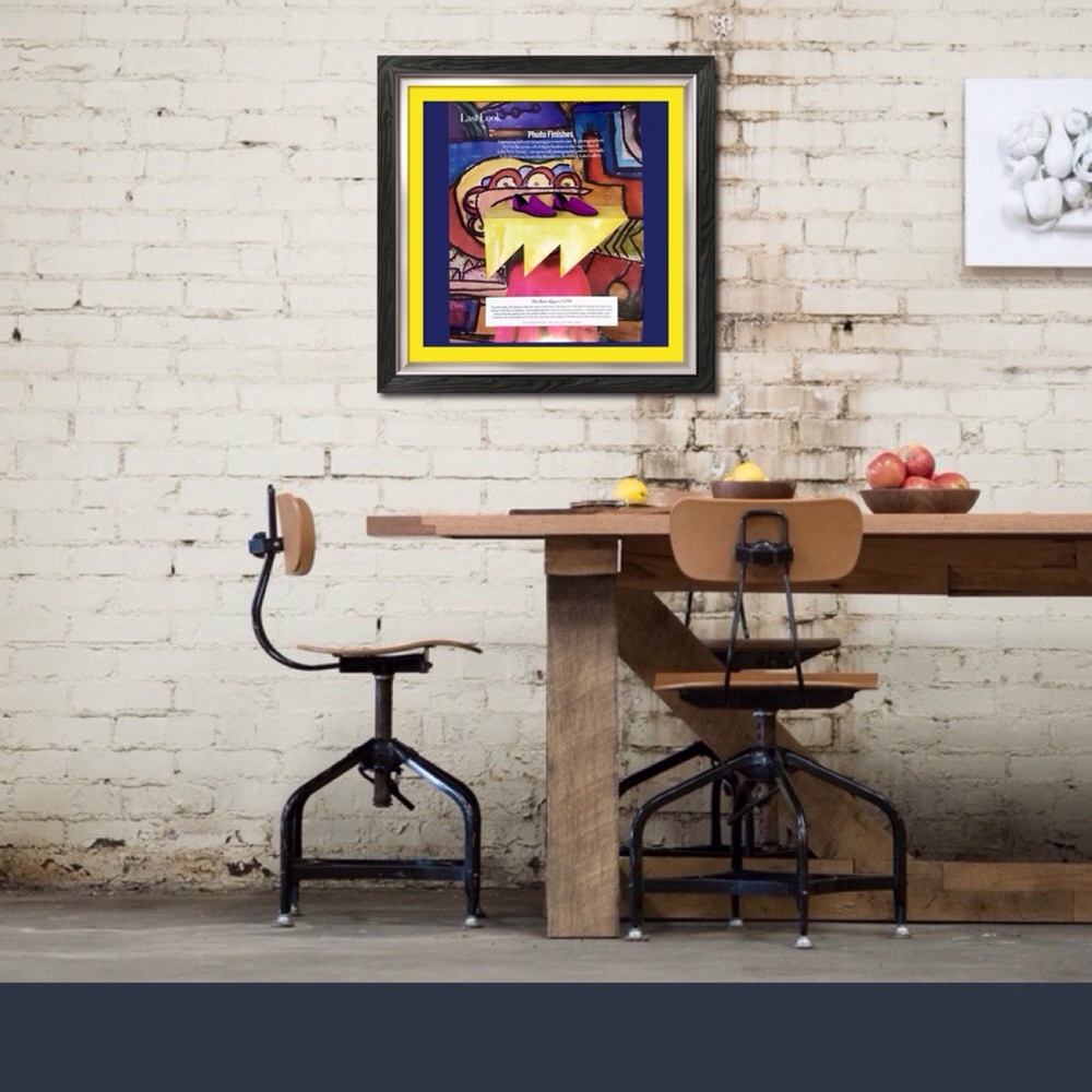 2019 "The Row" Slipper Advertising Print